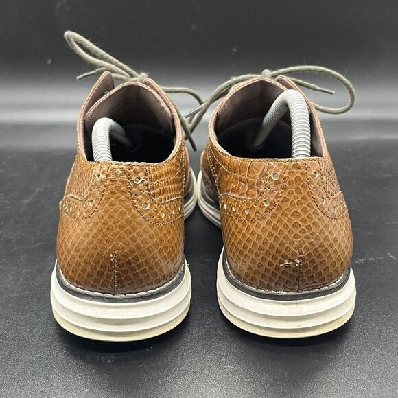 Cole Haan OriginalGrand Python Embossed Genuine Leather Loafer Womens 7 B W04145 - Picture 5 of 8